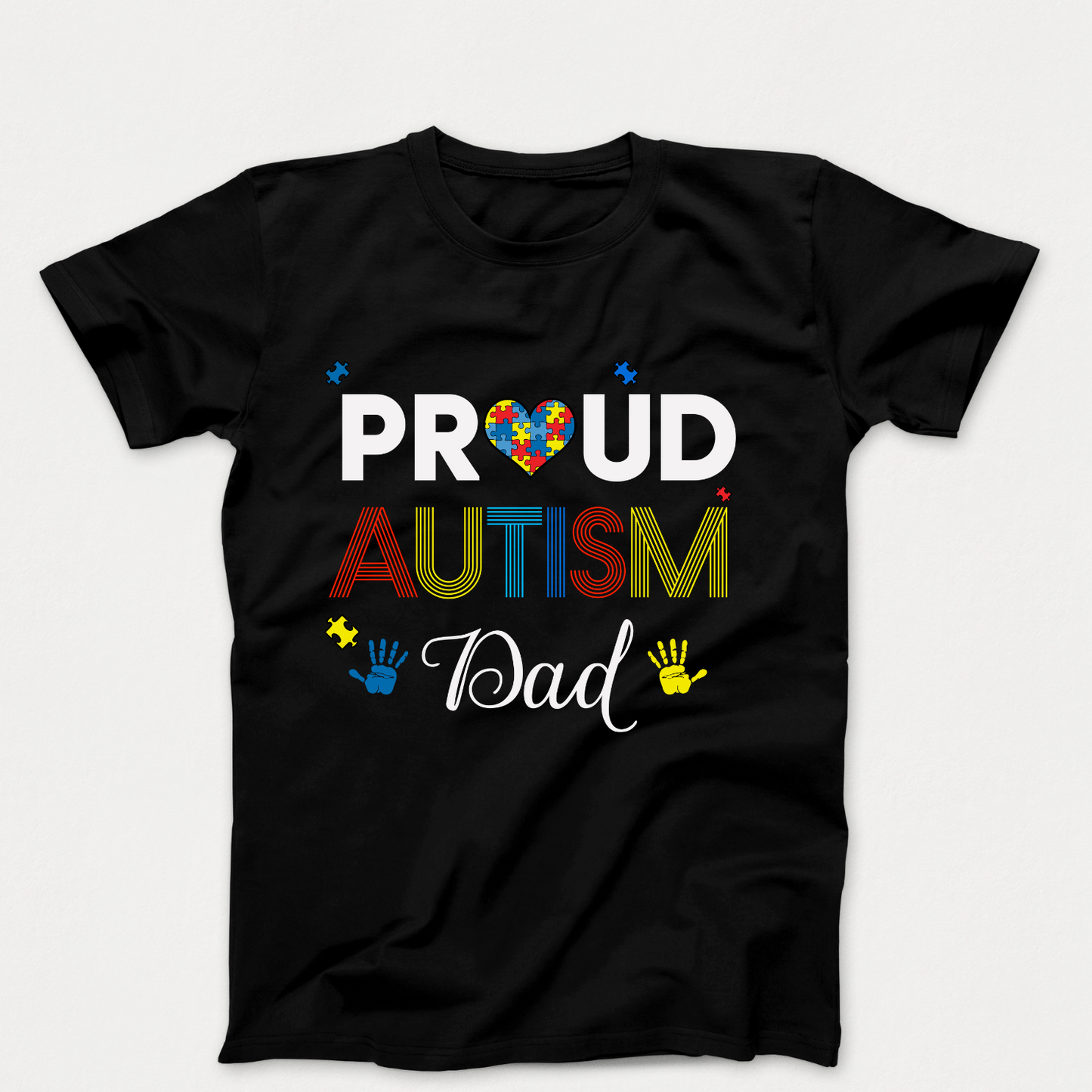 Proud Autism Dad T-Shirt 2024