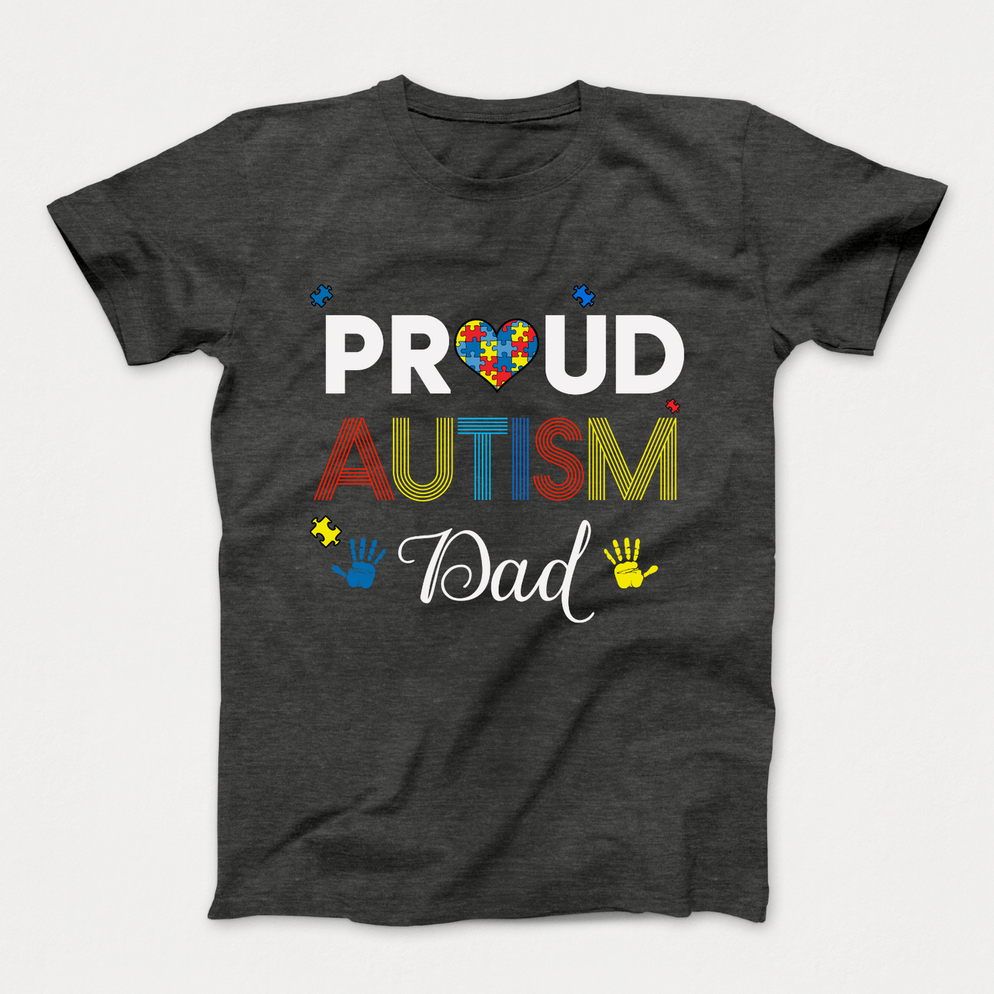 Proud Autism Dad T-Shirt 2024