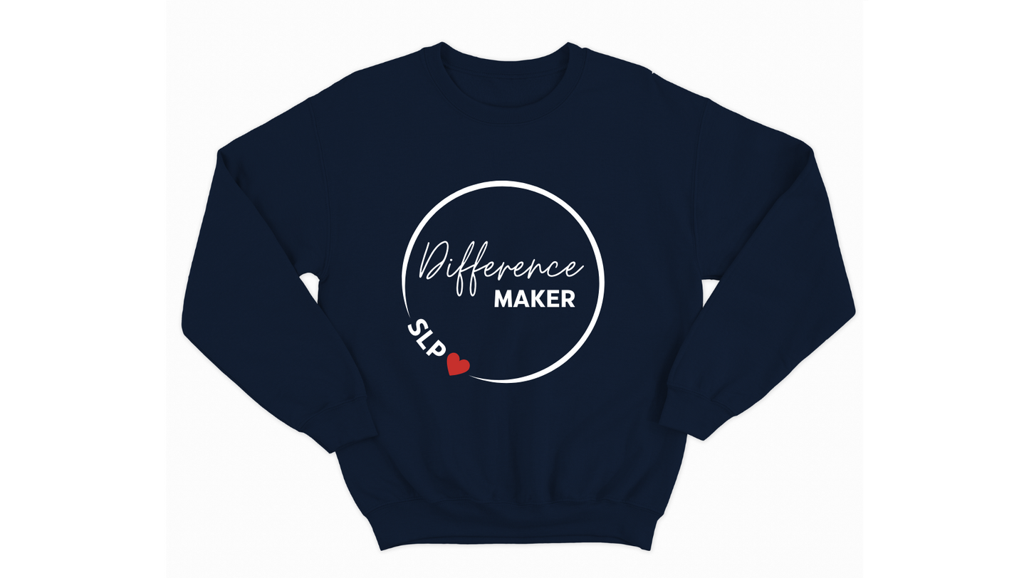 Difference Maker SLP Autism Acceptance Sweatshirt