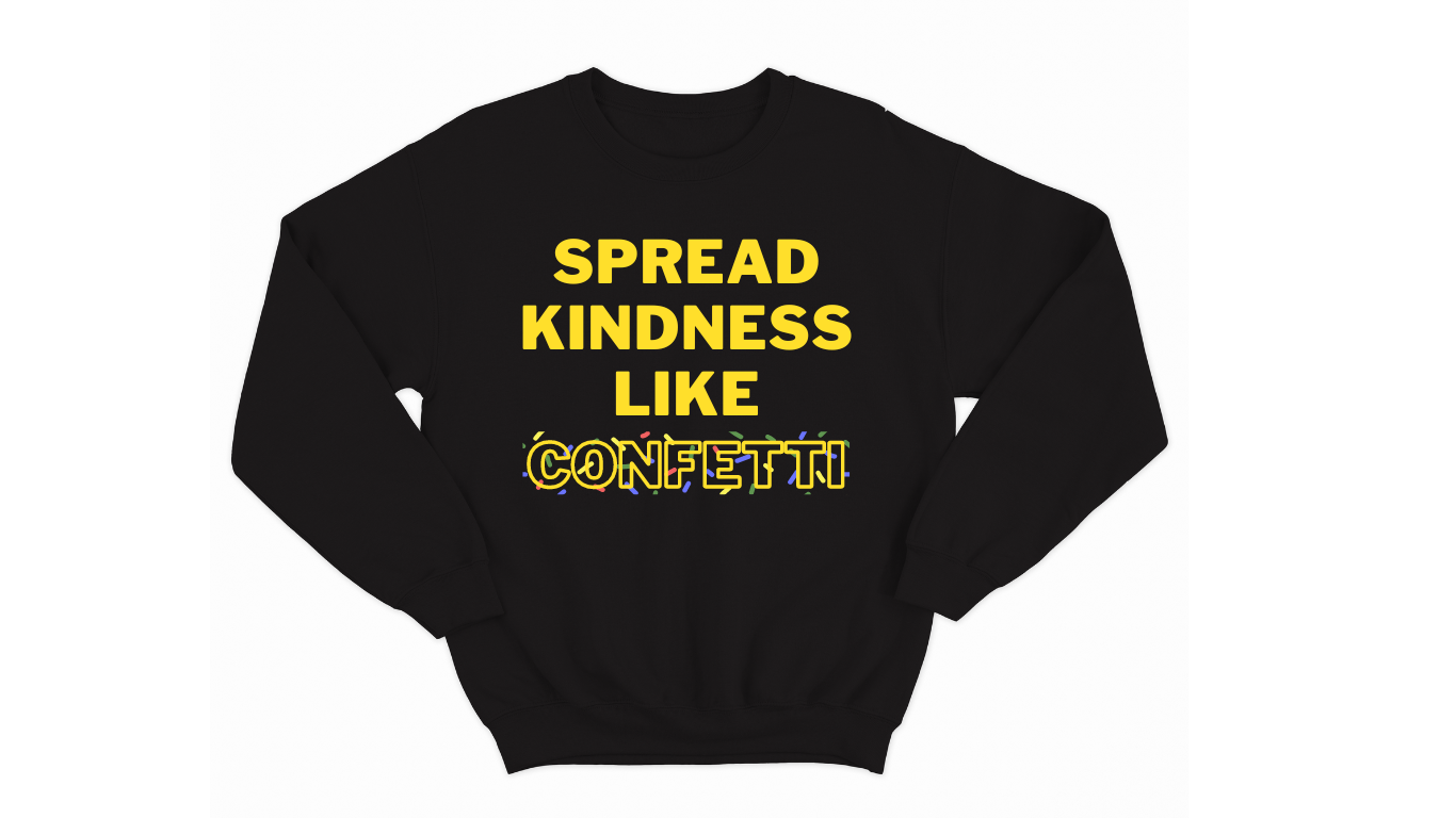 Spread Kindness Like Confetti - Autism Acceptance Sweatshirt