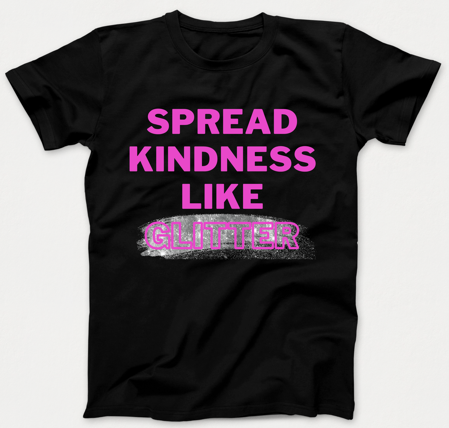 Autism Acceptance & Kindness: Shine Bright with Spread Kindness Like Glitter T-Shirt