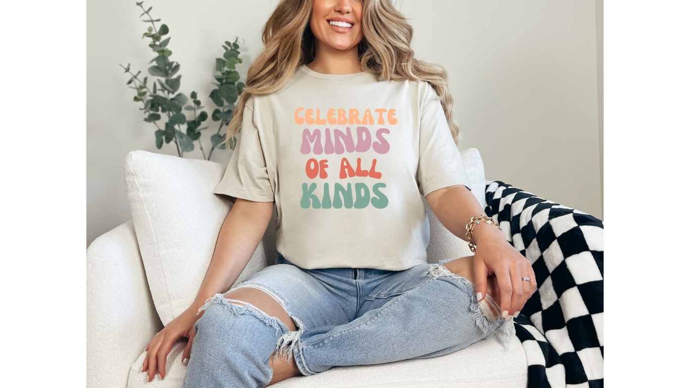 Celebrate Minds of All Kinds: Autism Acceptance T-Shirt