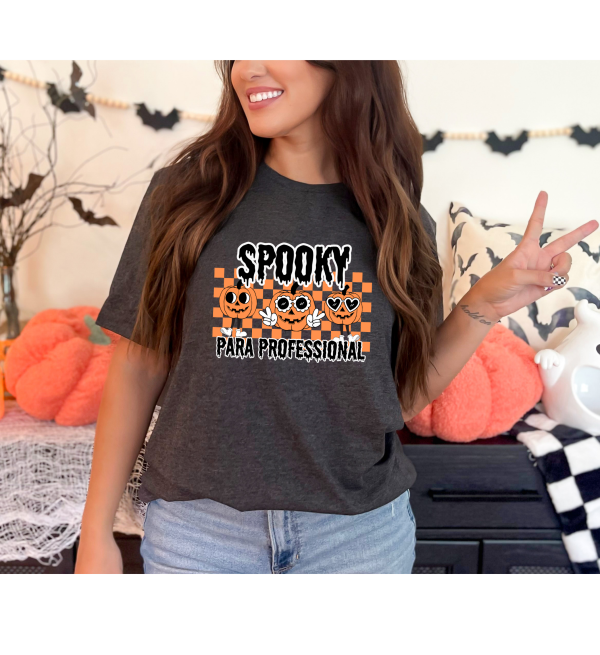 Spooky Para Shirt Dark Grey