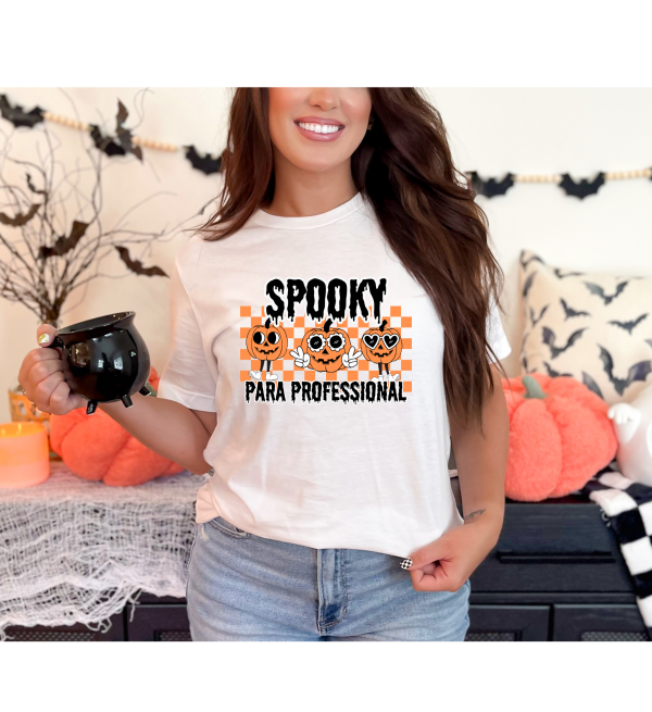 Spooky Para Shirt White