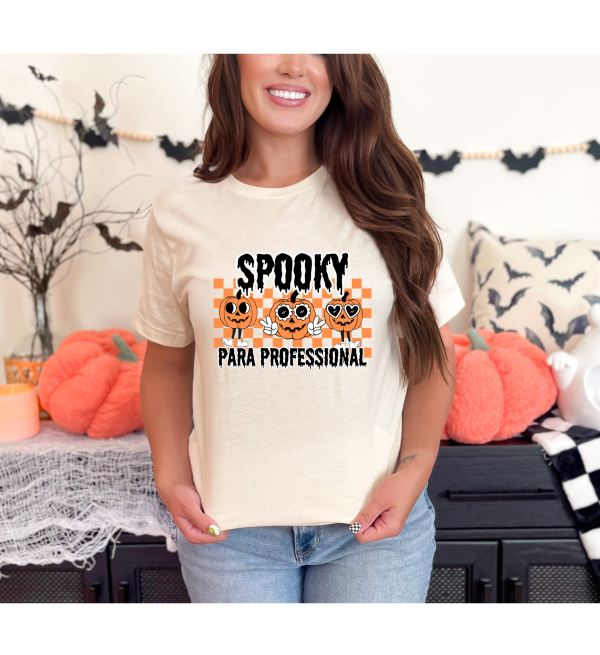 Spooky Para Shirt Sand