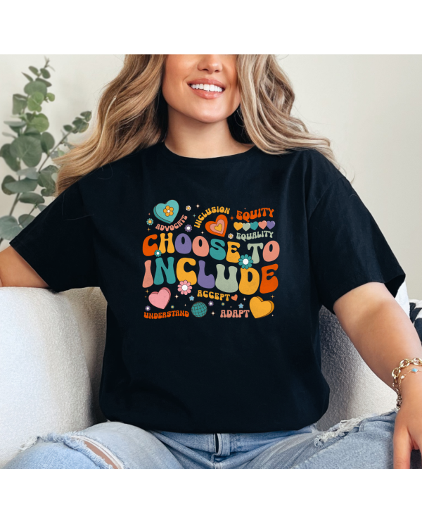 Choose to include shirt black