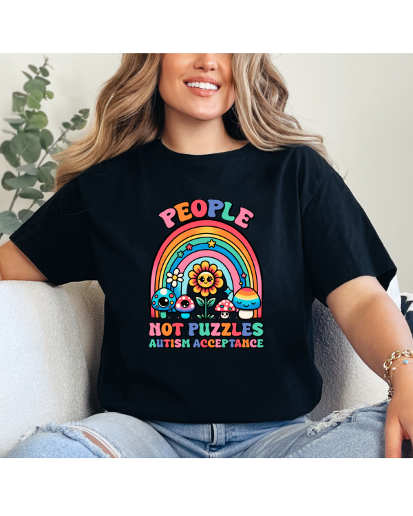 People not puzzles shirt black