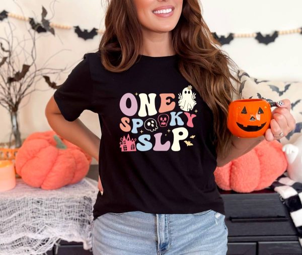 One spooky SLP shirt black