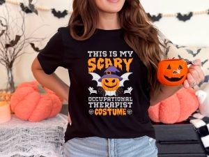 Funny Halloween Shirt for OTs – “This Is My Scary Occupational Therapist Costume”